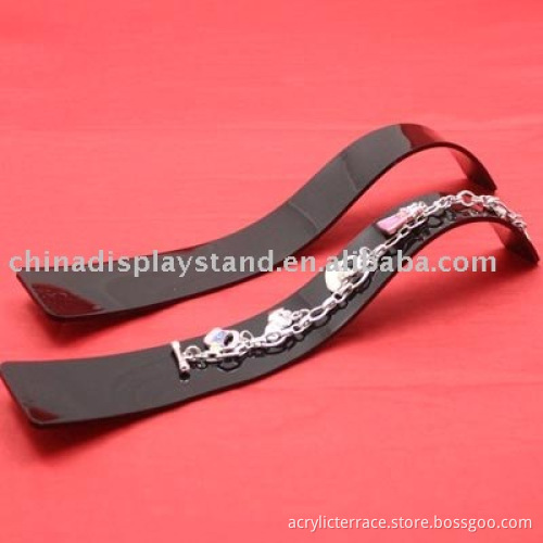 Black Acrylic Jewelry Display Stand